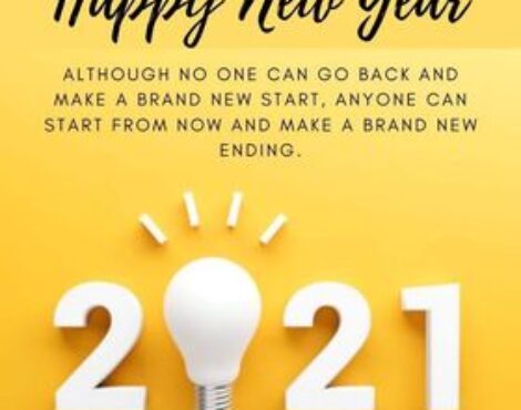 Happy new year 2021