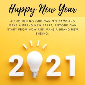 Happy new year 2021